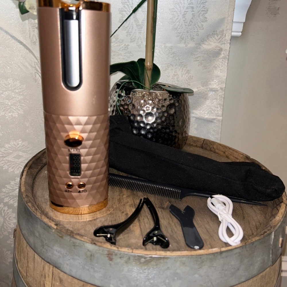 Automatic Curling Iron,Cordless Hair in three different colors